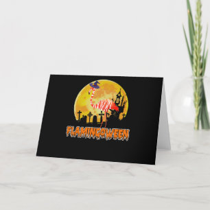 Cartão De Agradecimento Flamingo Flamingobetween Funny Witness Halloween