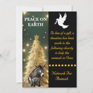 Cartão De Agradecimento Flat Card Announcement