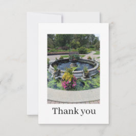 Cartão De Agradecimento Flat Thank You Card