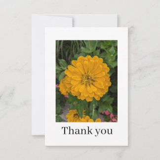 Cartão De Agradecimento Flat Thank You Card