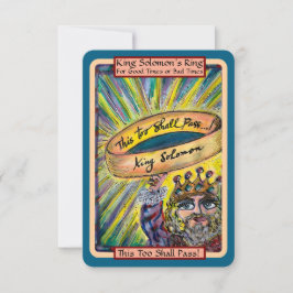 Cartão De Agradecimento Flat Thank You Note of Encouragement