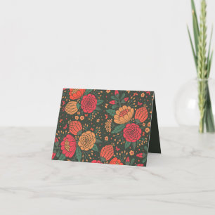 Cartão De Agradecimento flor