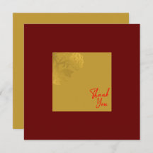 Flor Dourado Elegante Vermelho Real