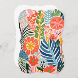 Cartão De Agradecimento Floral Bliss