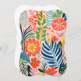 Cartão De Agradecimento Floral Bliss