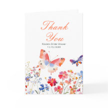 Floral Summer Butterfly Chá de panela