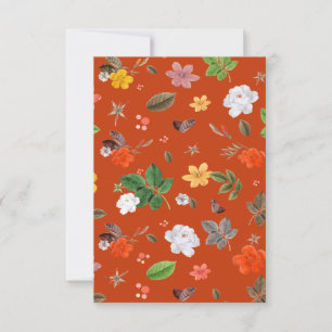 Cartão De Agradecimento Flores Amarelas e Rosas Brancas 9