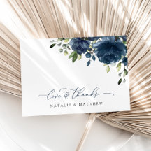 Flores Azuis Marinho, Folhagens, Boho, Casamento F