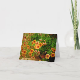 Cartão De Agradecimento Flores do Jardim