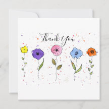 Flores em Aquarela