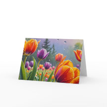 Flores na chuva