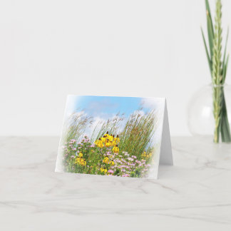 Cartão De Agradecimento Flores selvagens 11