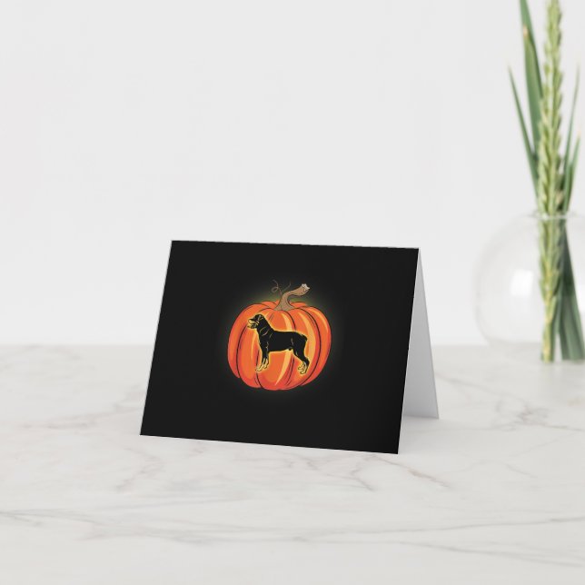 Cartão De Agradecimento fofoqueira de abóbora de porco (Frente)