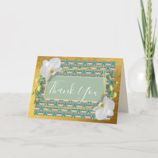 Cartão De Agradecimento Folded Thank You Card