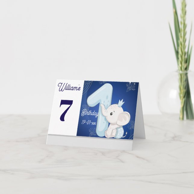 Cartão De Agradecimento Folded Thank You Card (Frente)