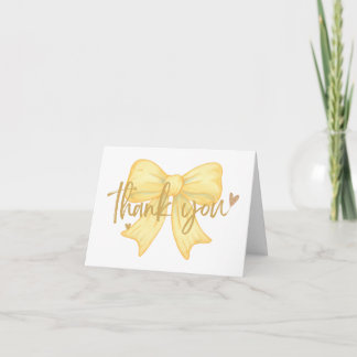 Cartão De Agradecimento Folded Thank You Card