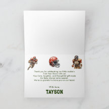 Football Baby Shower A Little All Star Is On His 