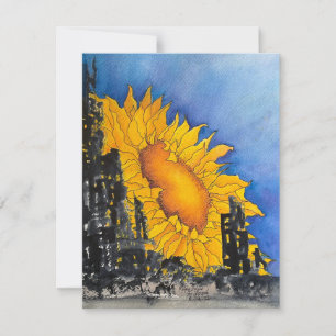 Cartão De Agradecimento Fora das ruínas