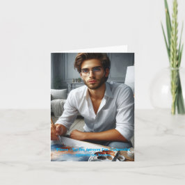 Cartão De Agradecimento Force et Sérénité, carte pour tous