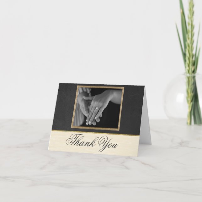 Cartão de Agradecimento Formal (Frente)