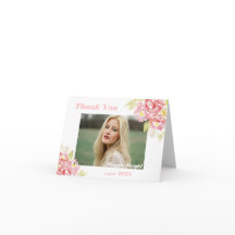 Formando De Aquarela Floral Moderno Obrigado Esmag