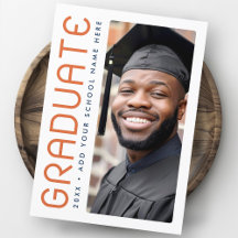 Formando de fotos do ano de graduação moderna