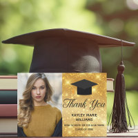 Formando de Graduação do Sparkle Dourado Chic 2022