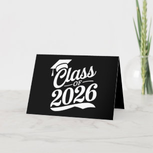Cartão De Agradecimento Formatura Graduado Orgulhoso da Turma de 2026