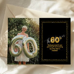 Cartão De Agradecimento Foto 60th Black and Dourado Glitter Birthday<br><div class="desc">Apresentando nosso elegante 60º Cartões de agradecimentos de aniversário preto e Dourado! Perfeito por expressar sua gratidão em estilo, este cartão apresenta um sofisticado design que comemora este marco especial com um toque de luxo. Design elegante: Com um esquema de cores preto e dourado, este cartões de agradecimentos é adorado...</div>