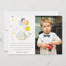 Foto de Baleia de Balão Subaquático Fofa para Aniv