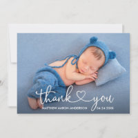 Foto de Bebê Cardíaco com Script de Caligrafia Mod