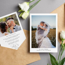 Foto de casamento de script clássico de caligrafia