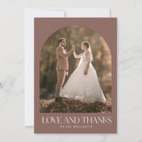 Foto de queda de ferrugem Obrigados de amor Cartõe