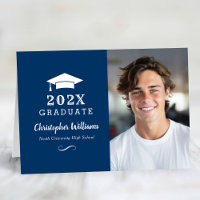 Foto do Chapéu de Formatura Azul Marinho 2026