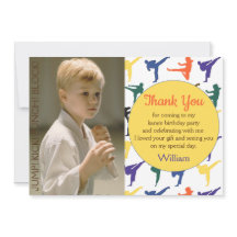 Foto Japão Karatê Artes Marciais Menino Aniversári