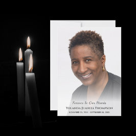 Cartão De Agradecimento Foto Personalizada Elegante Para Sempre Em Nosso F