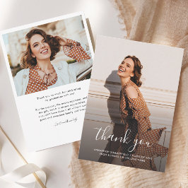 Cartão De Agradecimento Fotos de Formando Graduação 2025