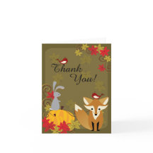 Fox bonito e obrigado do outono dos animais da