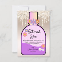 frasco de perfume doce, gotas de ouro