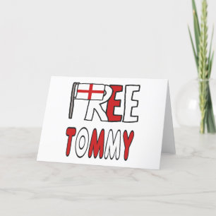 Cartão De Agradecimento Free Tommy