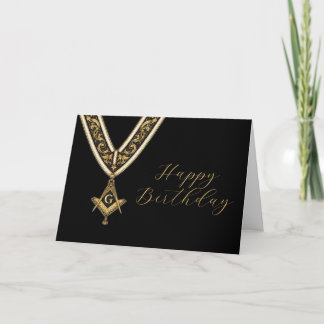 Cartão De Agradecimento Freemason Masonic Mason Freemason Birthday