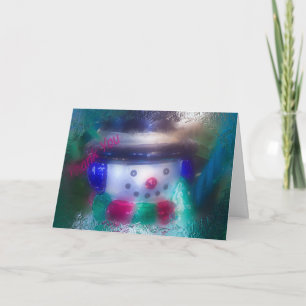 Cartão De Agradecimento Frosty Thank You Card