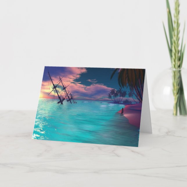 Cartão De Agradecimento Fuga (Frente)