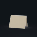 Cartão De Agradecimento Fundo bege claro - Design de Casamento<br><div class="desc">Elegante luz suave beige fundo sólido, perfeito para casamentos de verão, papelaria e designs de eventos minimalistas. Elevem suas designs de eventos com este fundo sólido bege leve, perfeito para casamentos de verão e comemorações do ano inteiro. Este pano de fundo neutro em eterno oferece um sentimento caloroso e convidativo,...</div>