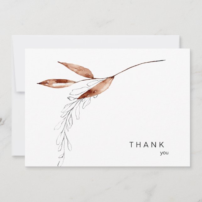 Cartão De Agradecimento Funeral Bereavement Call Obrigado (Frente)