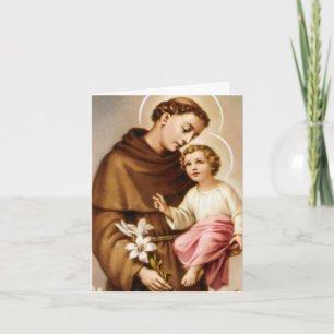 Cartão De Agradecimento Funeral Thank You Cards St Anthony 4