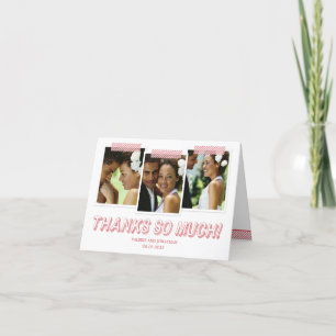 Cartão de Agradecimento Funky Snapshots