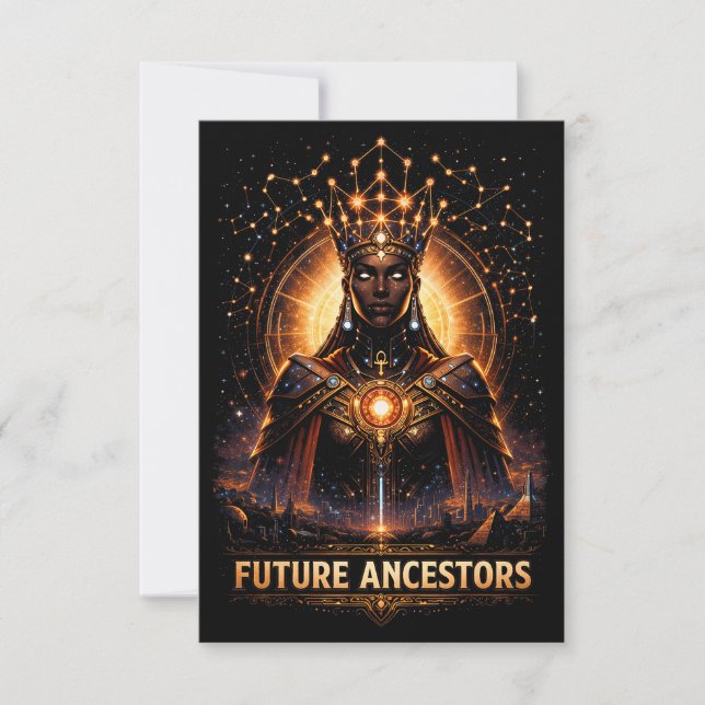 Cartão De Agradecimento Future Ancestors (Frente)