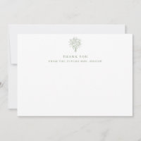 Futuro Casamento Arte Linear Floral Chuveiro de No