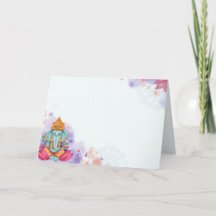 Cartão De Agradecimento Ganesh